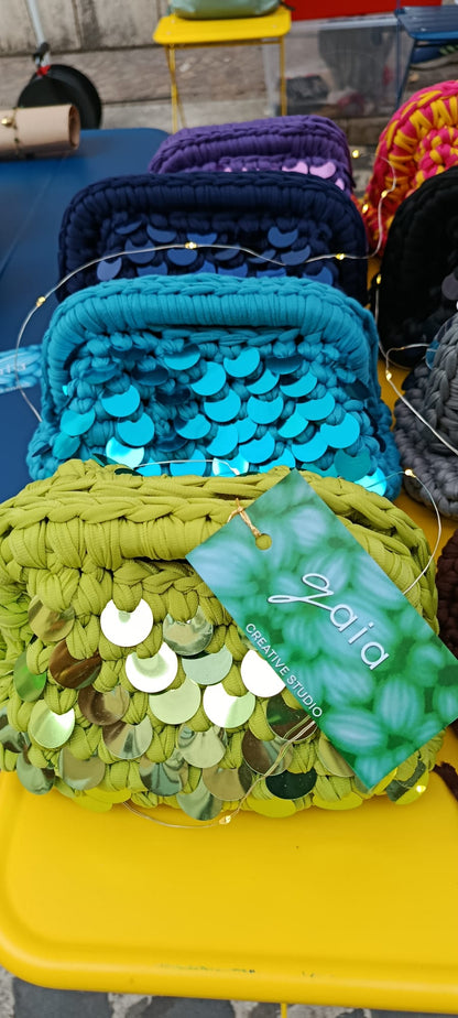 Borsa handmade intrecciata